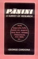 Panini: A Survey of Research (Trends in Linguistics : State-of-the-Art Reports, No 6) 9027934355 Book Cover