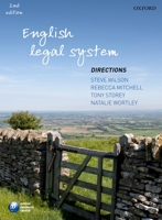 English Legal System Directions (Directions Series) 0199592241 Book Cover