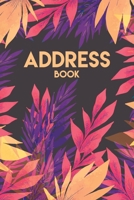 Address Book Small: A Mini Contact Book for Track and Record Over 400+ Addresses and Names 1692034642 Book Cover