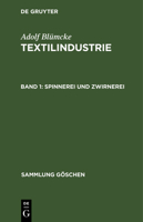 Spinnerei und Zwirnerei 3111007669 Book Cover