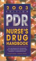 2003 PDR Nurse's Drug Handbook 0766863824 Book Cover