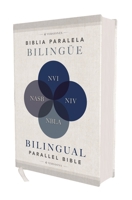 Biblia paralela bilingüe NVI, NIV, NBLA, NASB, Tapa Dura 0829736492 Book Cover