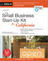 Small Business Start-Up Kit for California, The 1413329470 Book Cover