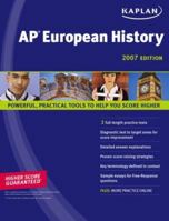 Kaplan AP European History 2007 Edition (Kaplan Ap European History) 1419550810 Book Cover