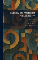 History of Modern Philosophy 1025717392 Book Cover