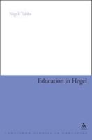 Education in Hegel 1441192271 Book Cover