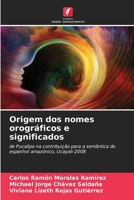 Origem dos nomes orográficos e significados (Portuguese Edition) 6208286743 Book Cover