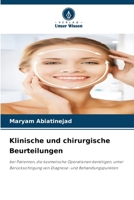 Klinische und chirurgische Beurteilungen (German Edition) 6203285331 Book Cover