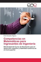 Competencias en Matemáticas para Ingresantes de Ingeniería 3659057223 Book Cover