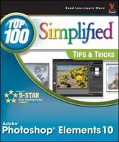 Photoshop Elements 10 Top 100 Simplified Tips and Tricks 1118161580 Book Cover