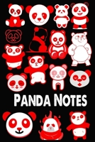 Panda Notes: Red Panda Gifts for Girls Lined Journal Notebook (6 X 9 Inch - 150 Page) Red Panda Gifts for Women, Red Panda Book, Red Panda Kid Gift, Red Panda Party, Red Panda Graduation Gift 1700665162 Book Cover
