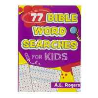 77 Bible Word Searches for Kids 1639528237 Book Cover