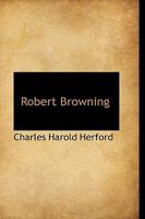 Robert Browning (Modern English writers) 1022203193 Book Cover