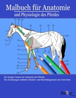 Malbuch für Anatomie und Physiologie des Pferdes: – Eine detaillierte Anleitung zur Anatomie des Pferdes mit Antworten Perfektes Geschenk für ... Erwachsene und Jugendliche B08WZGRZD2 Book Cover