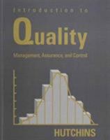 Introduction to Quality Management: Assurance and Control 0675208963 Book Cover