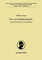 Uber Den Krankheitsbegriff Dargestellt Am Beispiel Der Arteriosklerose: Dargestellt Am Beispiel Der Arteriosklerose 3540511660 Book Cover