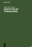 Aristoteles Thierkunde 3111133923 Book Cover