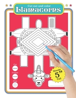 Llamacorn : Cut Out Coloring Book for Creative Boys and Girls 1688509488 Book Cover