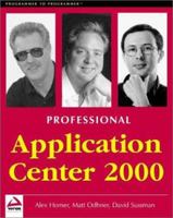 Professional Application Center (Programmer to Programmer) 1861004478 Book Cover