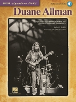 Duane Allman: A Step-by-Step Breakdown of His Guitar Styles and Techniques (Guitar Signature Licks) 1423458702 Book Cover