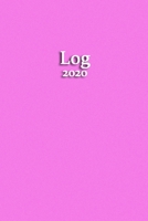 Weekly Fitness Log 2020: Weekly Fitness Log for the full year of 2020, 52 Pages, 6 x 9, Gift for Fitness Lovers, Pink Matte Finish (Weekly Fitness Log Journal) 1674852665 Book Cover