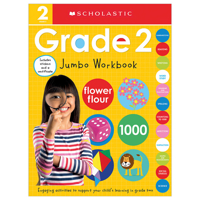 Second Grade Jumbo Workbook: Scholastic Early Learners (Jumbo Workbook) 1338715607 Book Cover