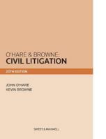 O'Hare & Browne: Civil Litigation 041408943X Book Cover