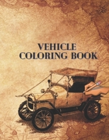 Vehicle Coloring Book: Activity Coloring Book for Kids B08L1L4FJK Book Cover