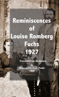 Reminiscences of Louise Romberg Fuchs 1927 3949197109 Book Cover