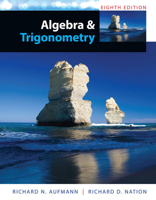 Study Guide with Student Solutions Manual for Aufmann's Algebra and Trigonometry, 8th 1285451120 Book Cover