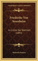 Friederike Von Sesenheim 1161174648 Book Cover