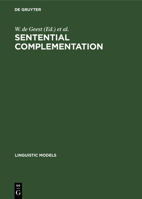 Proceedings of the International Conference on Sentential Complementation 3110131137 Book Cover