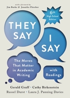 "They Say / I Say" with Readings 132407034X Book Cover