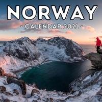 Norway Calendar 2021: 16-Month Calendar, Cute Gift Idea For Scandinavia Lovers Women & Men B096CT1XR4 Book Cover