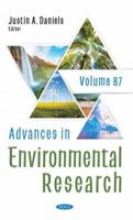 Advances in Environmental Research 1536186856 Book Cover