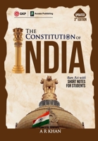 The Constitution of India Bare Act with Short Notes for Students 3ed by A R Khan 9394168362 Book Cover