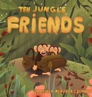Ten Jungle Friends B09XJNPDCP Book Cover
