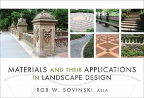 Materials and Their Applications in Landscape Design 047011293X Book Cover