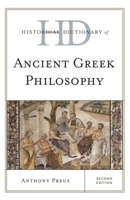 Historical Dictionary of Ancient Greek Philosophy 1442246383 Book Cover