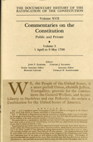 Commentaries on the Constitution, Vol. 5 0870202758 Book Cover