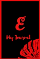 My Journal with the initial E 1675068038 Book Cover