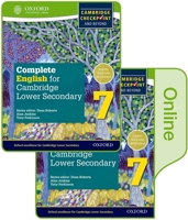 Complete English for Cambridge Lower Secondary Print and Online Student Book Pack 7 0198378335 Book Cover