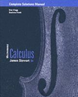 Complete Solutions Manual for Multivariable Calculus, Fifth Edition 0534393594 Book Cover