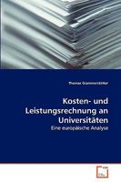 Kosten- und Leistungsrechnung an Universitäten: Eine europäische Analyse 3639271122 Book Cover