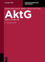 Aktiengesetz Grosskomm 5A BD.14 P.319-410: Health Behaviour Among Health Professionals and Students 3110293226 Book Cover