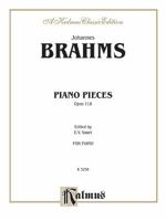 6 Piano Pieces Op. 118 076924016X Book Cover