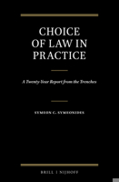 Choice of Law in Practice : A Twenty-Year Report from the Trenches (Set) 9004435875 Book Cover