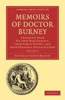 Memoirs of Doctor Burney 1018995021 Book Cover