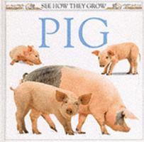 See How They Grow Pig with Sticker (See How They Grow) 0756630185 Book Cover