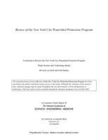Review of the New York City Watershed Protection Program 0309679672 Book Cover